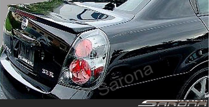 Custom Nissan Altima Trunk Wing  Sedan (2002 - 2006) - $199.00 (Manufacturer Sarona, Part #NS-039-TW)